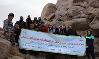 گزارش تصویری از تیم گردشگری و کوهنوردی دانشگاه در ارتفاعات اطراف زاهدان به مناسبت هفته و حدت