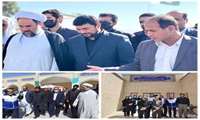  گزارش تصویری بازدید مشترک نماینده محترم ولی فقیه در استان و امام جمعه معزز زاهدان، استاندار محترم سیستان و بلوچستان و سرپرست محترم دانشگاه علوم پزشکی زاهدان از روند آمادگی حوزه بهداشت و درمان شهرستان میرجاوه برای استقبال از زوار غیر ایرانی اربعین حسینی 