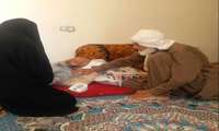 حضور مداوم پزشک نصرت آباد  در منازل 53 بیمار ناتوان مناطق روستایی جهت سنجش فشار خون و مراقبت بیماریها
