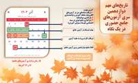 اطلاعیه شماره یک آزمون جامع توجیهی بدو خدمت کارکنان دانشگاه علوم پزشکی زاهدان