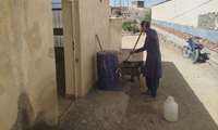 بهسازی خانه بهداشت جش در کمتر از یک هفته؛ خدمت‌رسانی جهادی در میرجاوه