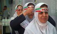 این روزها که کشور عزیزمان درگیر حملات اسرائیل جنایتکار است نظام سلامت در آمادگی کامل از مال و جان و خدمت خویش پای کار مردم ایستاده اند.