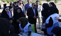 گزارش تصویری از ایستگاههای اطلاع رسانی و غربالگری فشار خون، مستقر در مصلی های نماز عید فطر اهل تشیع و تسنن شهرستانهای تابعه دانشگاه علوم پزشکی زاهدان