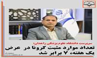 تعداد موارد مثبت کرونا در  عرض یک هفته، ۷ برابر شد
