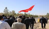 گزارش تصویری پیاده روی نمادین اربعین حسینی، ستاد مرکزی دانشگاه علوم پزشکی زاهدان