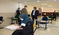 گزارش تصویری از برگزاری آزمون سراسری کارشناسی ارشد رشته های علوم پزشکی در دانشگاه علوم پزشکی زاهدان