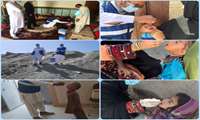 سومین روز اجرای مرحله دوم واکسیناسیون فلج اطفال در شهرستان سراوان