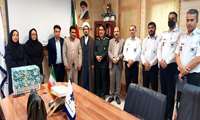 دیدار نوروزی مسئولین با خانواده های معظم شهدای دانشگاه علوم پزشکی زاهدان 