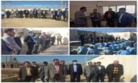 دکتر غزنوی، رئیس دانشگاه در بازدید از مرکز ترک اعتیاد تل سیاه